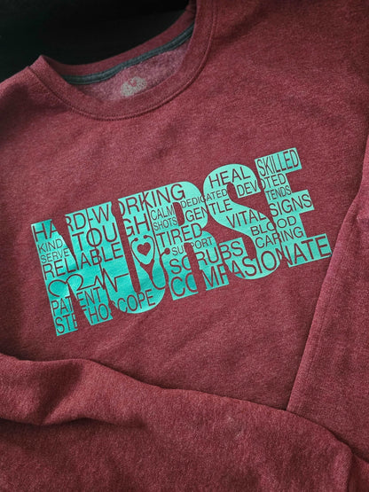 NURSE Crewneck Sweater